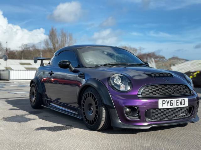 Mini Coupe 1.6 John Cooper Works Euro 5 2dr Coupe Petrol Silver