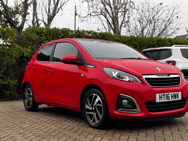 Peugeot 108 1.2 PureTech Allure Euro 6 5dr Hatchback Petrol Red